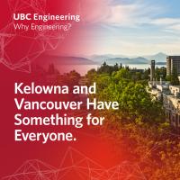UBCV and UBCO have something for everyone