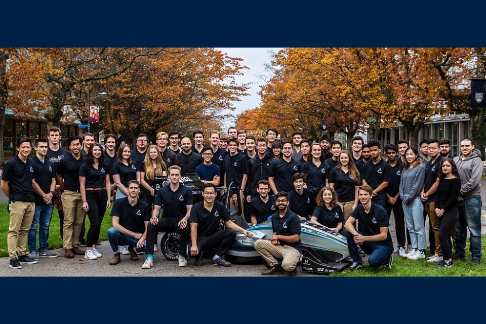 2019-2020 Formula UBC team photo
