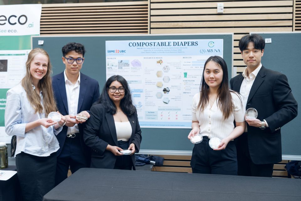 Biomedical Engineering students showcase their 2023 Capstone project