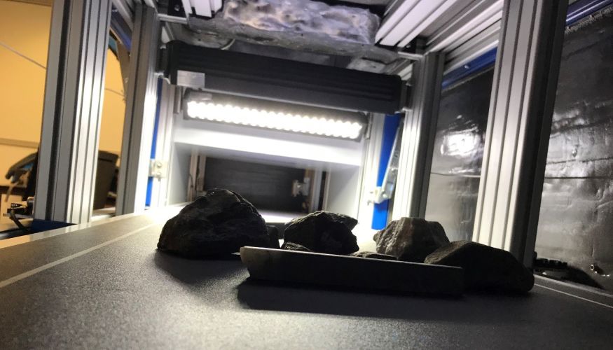 XRT ore sorting machine
