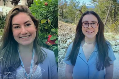 CEMF awardees Madisyn Szypula and Kayley Beckie