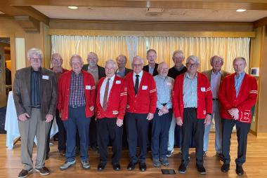 Civil class of '62 at the reunion