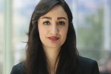 Mahsa smiling