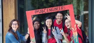Undergraduate engineering students at UBC Imagine Day