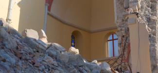 Photo of earthquake rubble in Turkiye