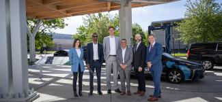 BC Premier visits the UBC Smart Hydrogen Energy District 