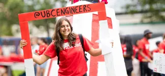 Engineering student at UBC Imagine Day