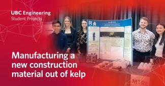 Student Project - Manufacturing a new construction material out of kelp