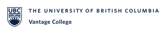 UBC logo Vantage College