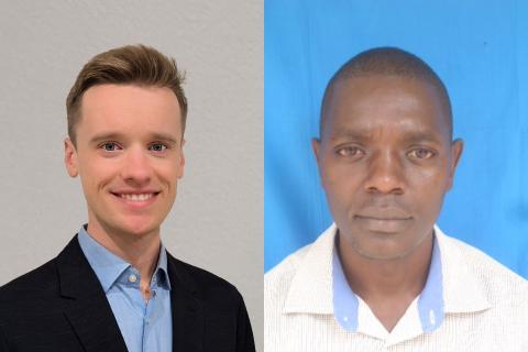 Headshots of David Black and Dr. Paul Onkundi Nyangaresi.