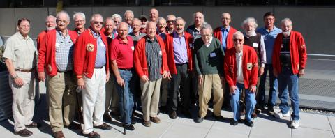 class of '66 at the reunion