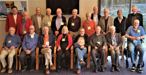 Engineering Class of '58 at their 63rd reunion