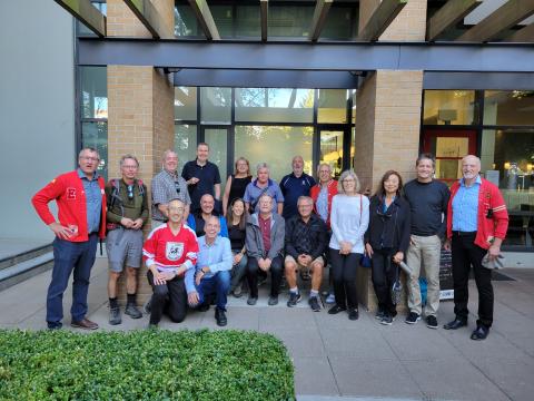 Civil Engineering class of 1982 at their 40th reunion