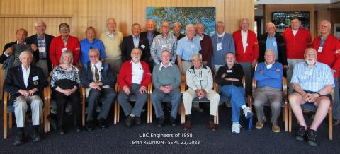 Class of 1958 at 64th reunion