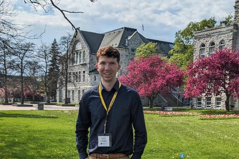 UBC Okanagan School of Engineering graduate Liam Krebbers