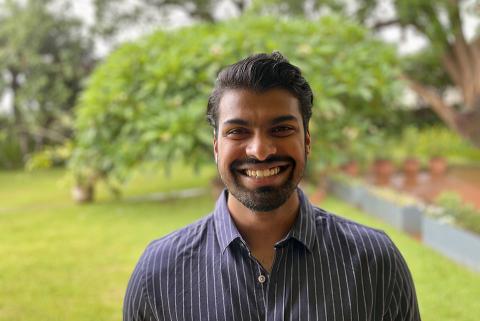 Harishankar Krishnan smiling