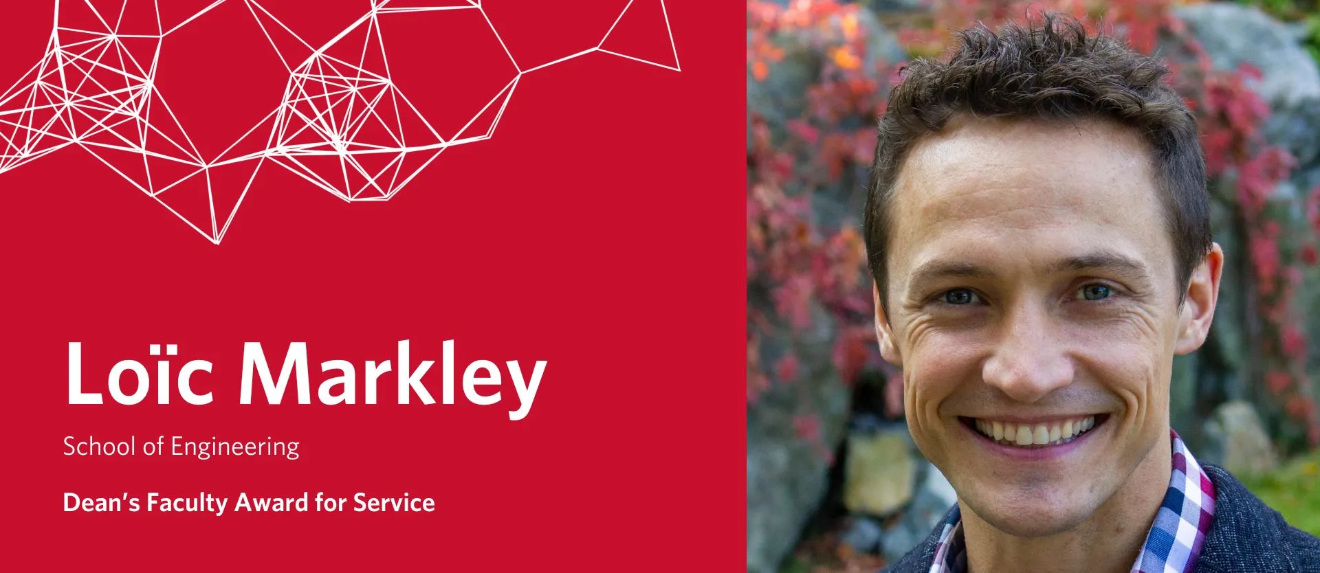 Headshot of Dr. LoÏc Markley